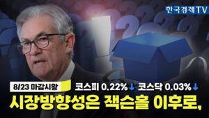 [투데이 시황]ㅣ2024년 8월 23일ㅣ주식 시장 핵심 요약ㅣ관심 업종ㅣ종목·시황 총정리