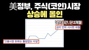 미국 정부, 주식 시장 상승에 사활을 걸다