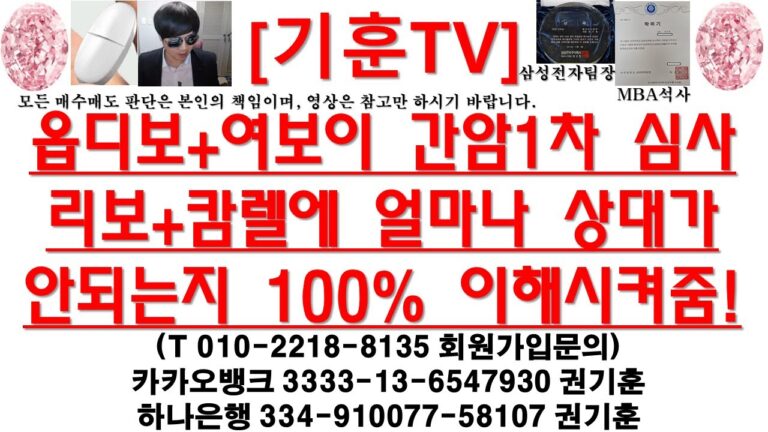 [주식투자]HLB(옵디보+여보이 간암1차 심사리보+캄렐에 얼마나 상대가안되는지 100% 이해시켜줌!)