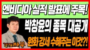 [경제싸부] 엔비디아 실적 발표에 주목! 박창윤의 종목 대공개! 원화 강세 수혜주는 이것?!│엔비디아, 실적발표, 금리인하, 제약바이오, 삼성전자, 김민수 대표, 박창윤 대표