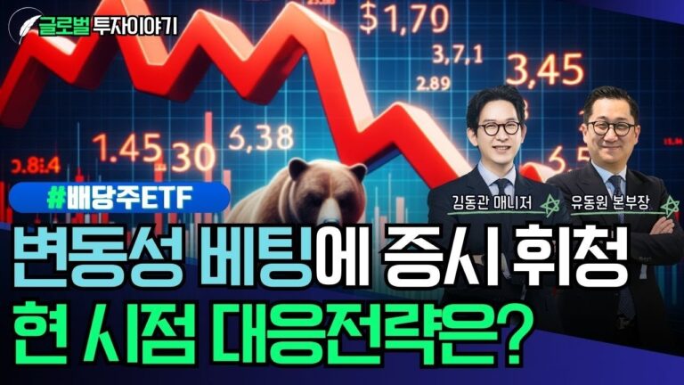 변동성 베팅에 증시 휘청.. 현 시점 대응전략은? (배당주 ETF)