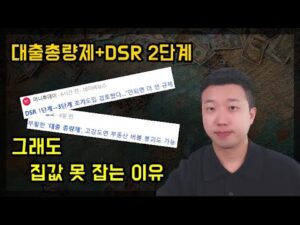 대출총량제, DSR 2단계에도 집값 잡기 이려운 이유