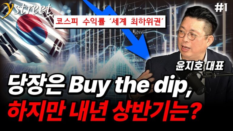 당장은 Buy the dip, 하지만 내년 상반기는? / 윤지호 대표 (1부)