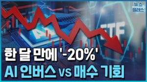 한 달 만에 '-20%'…인버스 vs 매수 기회/한국경제TV뉴스