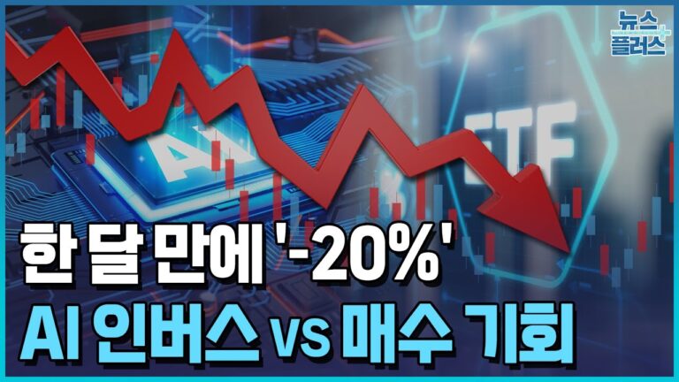 한 달 만에 ‘-20%’…인버스 vs 매수 기회/한국경제TV뉴스