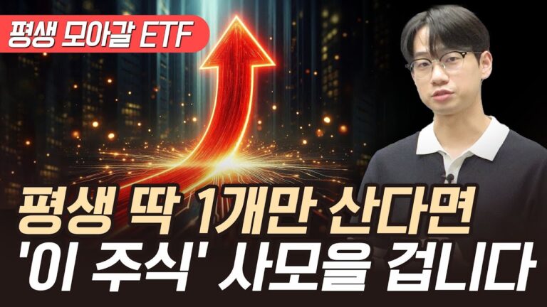 평생 딱 1개의 주식을 사야한다면 저는 ‘이 주식’ 사 모을겁니다 (평생 사모을 ETF, 노후준비)