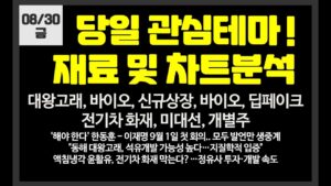 당일 관심테마! 신규상장,대왕고래,바이오,딥페이크,전기차화재// 유한양행,블루엠텍,이엔셀,이수스페셜티케미컬,한빛레이저,에이비엘바이오,라파스,화성밸브,한선엔지니어링,한국가스공사