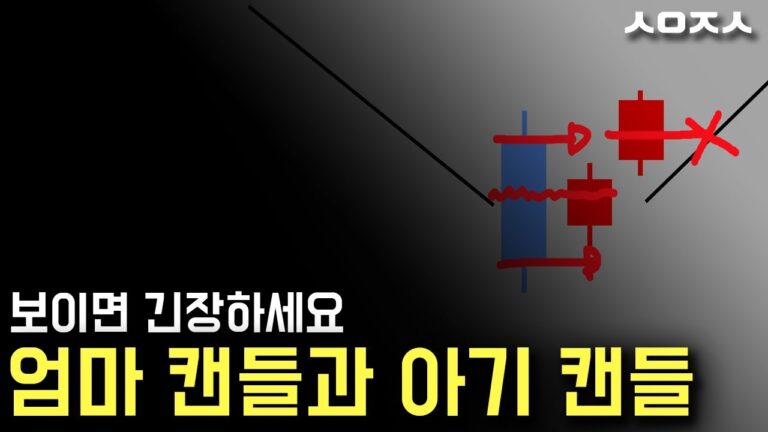 엄마캔들이 아기캔들을 잉태했을때 주식캔들보는법