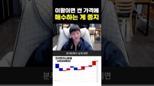 이왕이면 싼 가격에 매수하는 게 좋지