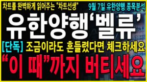 [유한양행 주가 전망] "긴급" 주가하락에 흔들렸다면 반드시 확인하셔야 합니다. 변동성이 발생되고 있지만 결국 "이 가격"까지는 오를 수 있습니다. #오스코텍#유한양행