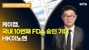 [이화진의 마감전략.ZIP] 케이캡, 국내 10번째 FDA 승인 기대 HK이노엔 / 머니투데이방송 (증시, 증권)