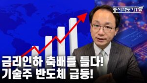 [미국마감] 금리인하 축배를 들다! 기술주 반도체 급등!