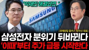 삼성전자 완전히 저평가됐다, '이때'부터 주가 급상승 시작됩니다. (경제원탑 플러스 정아신 대표 1부)