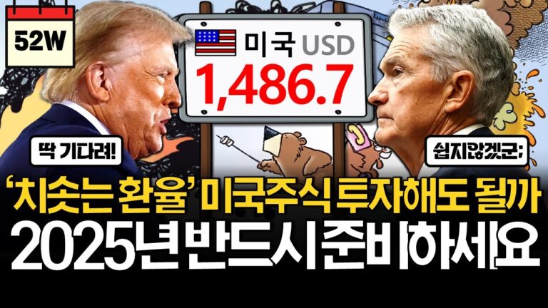 “천장 뚫린 환율 1,500원 코앞” 미국주식 계속 투자해도 될까?