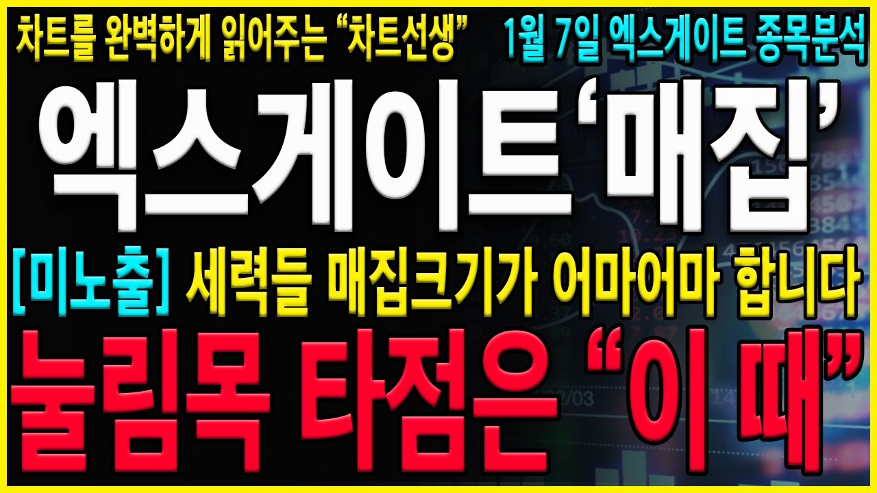 [엑스게이트 주가 전망] "긴급" 갑작스러운 조정이 나오는 진짜이유! 세력들은 매집후 이렇게 작업하고 주가를 끌어올립니다!! #드림시큐리티 #아이온큐 #엑스게이트
