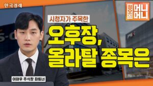 1월 22일 | 시청자가 주목한 오후장 올라탈 종목은? | 쎄트렉아이 | 지구관측 위성 시스템 전문 기업 | '스페이스 아이' 시리즈 위성 전문 제작 | 정오의 머니머니