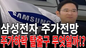 [삼성전자 주가전망] 주가하락 탈출구 무엇일까!? feat. 디에스경제연구소 광수 목표가