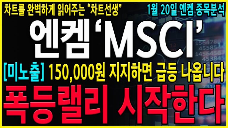 [엔켐 주가 전망] “긴급” CB평단 15만원 2200억 MSCI편출 후 급등이 나올 수 밖에 없는이유! 세력들의 작전패턴을 반드시 확인하고 가세요! #엔켐#엔켐전망#엔켐주가
