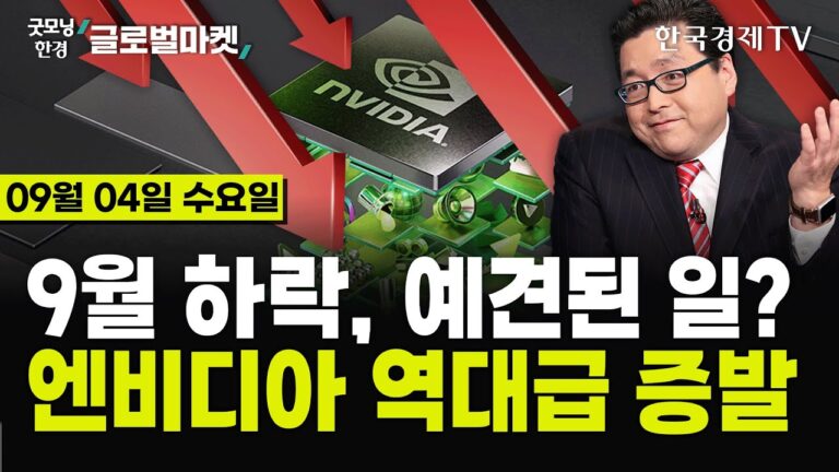 [🔴09/04 #당잠사] 美 뉴욕증시 일제히 하락 | 8월 고용보고서 관망·제조업 위축 경계 | 엔비디아 9.5% 급락 | 중국-캐나다 관세 전쟁 | 아이폰, OLED 패널 채택