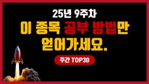 강한 주가 움직임을 만들어내는 재료는 이런 겁니다. 2월에 이것 하나만 챙겨가세요.