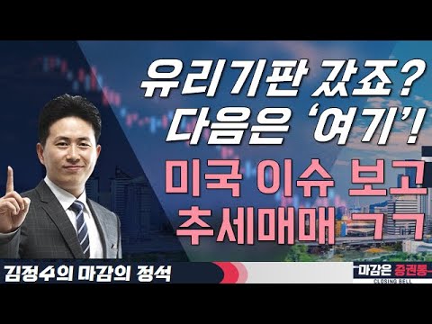 유리기판 다음 주도 섹터? 유동성은 이슈를 따라온다! 미국 이슈 지속 주목! #김정수 #마감의정석