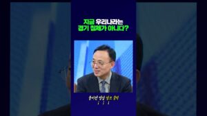 지금 우리나라는... 경기 침체가 아니다? | 김영익 서강대학교 경제대학원 교수