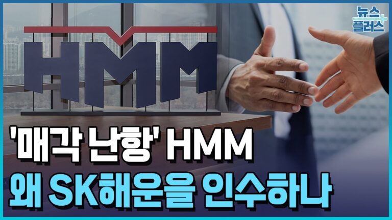 ‘매각 난항’ HMM, 왜 SK해운을 인수하나 [팩트체커] / 한국경제TV뉴스