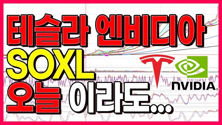 테슬라 엔비디아 SOXL 오늘이라도… 이렇게 해야
