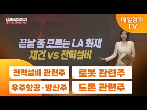 [시장 리플레이] 전력설비 관련주 · 로봇 관련주 · 우주항공·방산주 · 드론 관련주