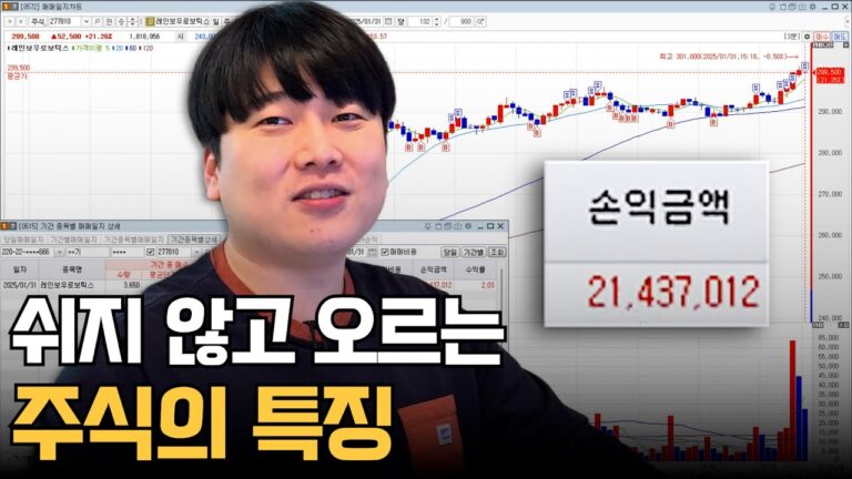 이런 주식은 계속 지켜봐야 합니다 [대왕개미 홍인기]
