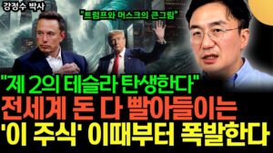 "제 2의 테슬라 탄생한다" 전세계 돈 다 빨아들이는 '이 주식' 이때부터 폭발한다 (강정수 박사 / 2부)