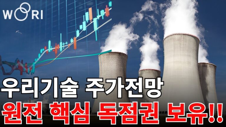 [우리기술 주가전망] 원전 핵심 독점권 보유!! feat. 디에스경제연구소 광수 목표가