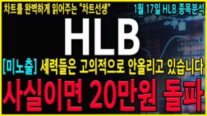 [HLB 에이치엘비] "긴급" 와...일부러 안올렸다고? 모든 걸 쏟아넣은 분석! 이게 진짜 시나리오입니다. 반드시 이렇게 대응 하세요!! #hlb#hlb목표가#hlb주식