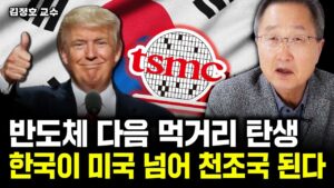 "제2의 TSMC 탄생한다" 한국이 미국 넘어 천조국 된다｜김정호 교수 5부