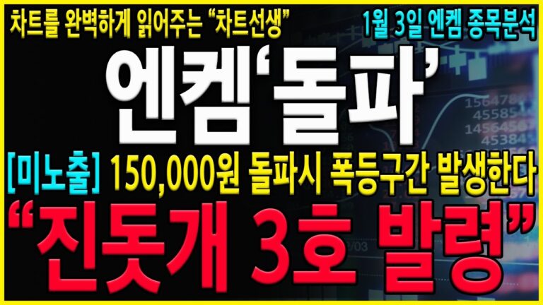 [엔켐 주가 전망] “긴급” 5분전, 속보! 와…15만원 돌파하면 급등나오겠네요! 전환사채를 받아간 자산운용사 분명히 이유가 있습니다! #엔켐#엔켐전망#엔켐주가