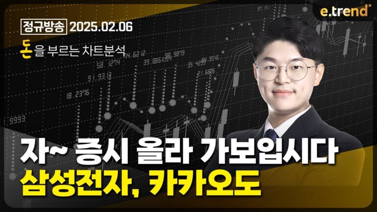 자~ 증시 올라 가보입시다. 삼성전자, 카카오도 | 김민형 전문가