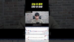 오늘 이 종목, 단타 친 이유