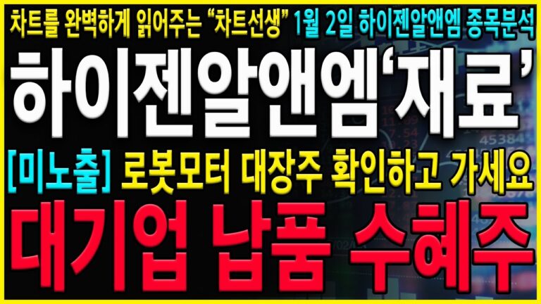 [하이젠알앤엠 주가 전망] “긴급” 내일 “이 가격” 1차 대응하셔야 합니다! 눌림목 나오고 다시 급등흐름 나옵니다! #휴림로봇 #레인보우로보틱스 #하이젠알앤엠