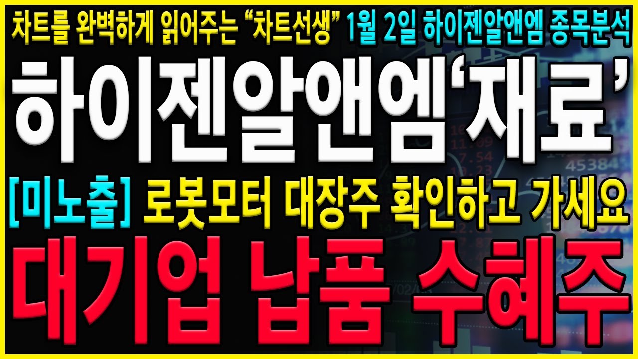 [하이젠알앤엠 주가 전망] "긴급" 내일 "이 가격" 1차 대응하셔야 합니다! 눌림목 나오고 다시 급등흐름 나옵니다! #휴림로봇 #레인보우로보틱스 #하이젠알앤엠