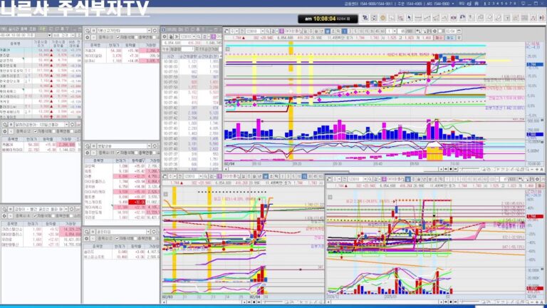 나르샤주식부자TV   2월  4일  국내장, 미국장 종목 매수 매도방법,  주식공부방,  단타, 스윙, 매매 자리 찾는 방법