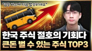 2025년 주도주 '이 3개 주식' 사놓고 기다리면 큰돈 법니다 (25년 주식, 한국 주식)