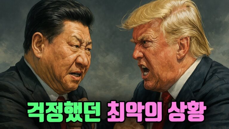 기술주 25년만에 최악의 위기. 관세전쟁 스케일이 더 켜졌다!