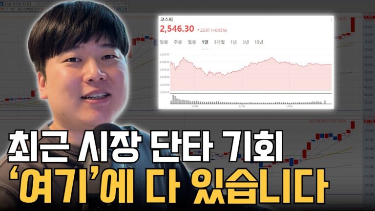 기다리던 시장이 찾아왔습니다 [대왕개미 홍인기]
