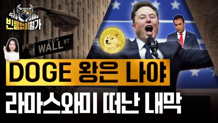 트럼프의 재정적자 와일드카드 DOGE, 결국 일론 머스크가 장악하게 된 막전막후
