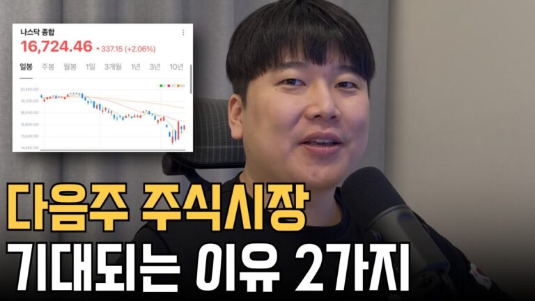 다음주 시장이 기대됩니다 [대왕개미 홍인기]