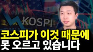 코스피가 이것 때문에 못 오르고 있습니다!(ft.비즈넵)