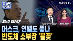 "ARM 로열티 300% 인상"... 자체 칩 설계 논의ㅣ제주반도체·LX세미콘·오픈엣지테크놀로지 '조정 후 강반등'ㅣ이상로의 텐텐배거ㅣ한국경제TV