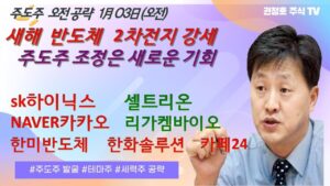 25년 새해 주도주 관심 공략
