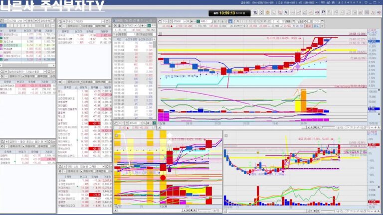 나르샤주식부자TV  12월 30일  종목 매수 매도방법,  주식공부방,  단타, 스윙, 매매 자리 찾는 방법