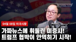 [미국마감] 가짜뉴스에 휘둘린 미증시! 트럼프 협박이 안먹히기 시작!